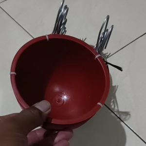 wadah pakan ayam isi 10