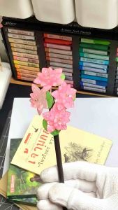 ปิ่น ปิ่นปักผมไทย ปิ่นปักผมดอกบัว งานแฮนด์เมด