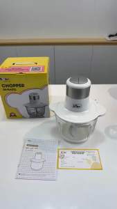 Máy xay thịt công suất lớn 300w Bear SB-MA02L - 2 Lít lưỡi dao 4 tầng xay nhuyễn cho nhà hàng gia đình nấu ăn nhiều Bình Chứa 2 Lít Bằng Thủy Tinh Bảo Hành Chính Hãng 18 Tháng - Lazada