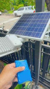 แบตเตอรี่ 12v10000 mAh เหมาะสำหรับแสงสว่างกลางแจ้ง อุปกรณ์พลังงานแสงอาทิตย์ และการดัดแปลง DIY