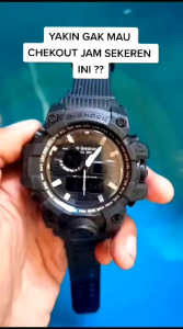 WATER RESIST G-SHOCK CASIO GWG 1000 JAM TANGAN PRIA TALI RUBBER FREE BOX