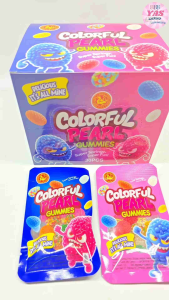 30pcs COLORFUL PEARL GUMMY CANDY/loot bag fillers/paninda/giveaways/party favors.