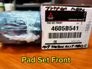 Mitsubishi triton KL1T 2.4 diesel 2019 - 2023 Mitsubishi pajero sport 2.4 diesel 2015 Mitsubishi outlander 2.4 petrol 2013 - 2021 Brake Pads Front Fully Ceramic