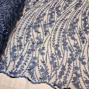 bahan kain tulle salur full daimen/bakal kebaya wanita full payet daimen mewah