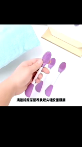 Kuas Spatula Masker Sikat Komedo Silikon 2in1 A36