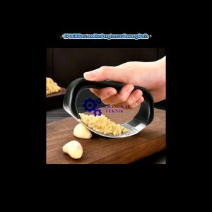 EPOCH Parutan Alat Penghancur Bawang Putih Garlic Presser - A45 - Black