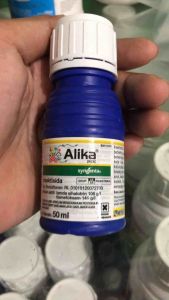 Insektisida Alika 247ZC 50 ml lamda sihalotrin 106 g/l + tiametoksam 141 g/l Mengendalikan Hama Kutu-kutuan Dan Ulat-ulatan Pada Tanaman