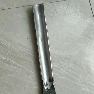 Pahat/Pisau Bubut Kayu Kluntong Tanggung & Model Lengkung 2CN dari Baja Kikir