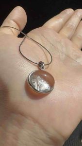 Natural Genuine | Loveau Jewel | • HQ Manifestation Quartz Pendant • S925 • Stone Measurement: 16.8 x 14.5mm