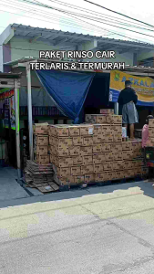 ( PROMO ) deterjen cair / Rinso cair kemasan gopek/ Rinso cair Rp.500an