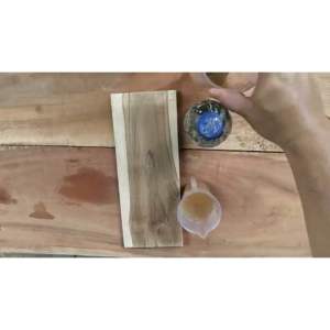 Pewarna Kayu Poles Warna Jati dan Mahoni 500 gr Waterbased