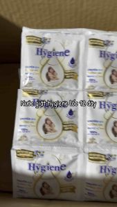 Nước xả vải hygiene lốc 12 gói đậm đặc thơm lâu