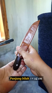 PISAU DAPUR FULL TANG PB 15 CM BAJA PER SESET DAGINGBUAH DAN LAINNYA