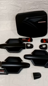 Paket Cover Auter Handle Tank Cover Fortuner Hitam 2004-2015