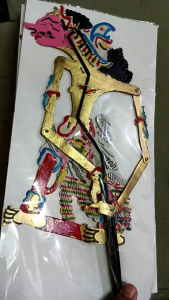 Wayang citraksi - wayang kulit asli - wayang kulit lembu - wayang 30 cm - wayang ukuran sedang