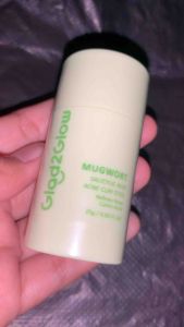 Glad2glow mugwort salicylic acid acne clay stick 25g