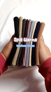 CIPUT RAJUT / Bandana polos premium/ Inner hijab premium / Daleman jilbab / Alasa kerudung