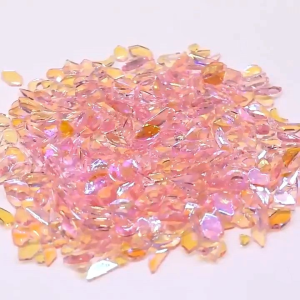 Túi đá chân bằng màu Phản Quang mix kiểu túi 100 viên đáng màu hot lạ trang trí móng tay nail