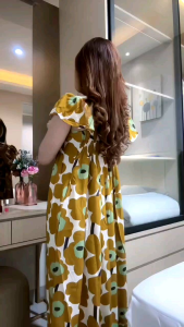 DRESS VILMEI//DASTER ZR DAILY//DRESS PENDEK RAYON PREMIUM MODEL KEKINIAN//DRESS TIDUR