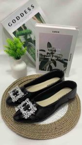 Sepatu Flatshoes Wanita Fladiez Model Bunga Kotak Sepatu Wanita Kekinian