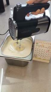 Máy Đánh Trứng Sokany SK-6621 Công Suất 800W 5 Cấp Độ - Tặng 4 Que Đánh Trứng Làm Bánh Inox 304