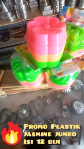 PROMO HARGA ISI - 12 BIJI - CETAKAN KUE JASMINE UKURAN JUMBO