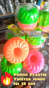 PROMO HARGA ISI - 12 BIJI - CETAKAN KUE TWISTER UKURAN JUMBO