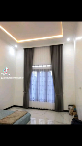 Gorden jENDELA DAN pintu minimalis Blackout import premium Polos Glossy Terbaru untuk jendela dan Pintu Kamar Tinggi 2 meter 250cm warna abu gold coklat Merah