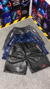 Oneset stelan Kaos Polos dan boardshort Celana pendek Embos Zipper Anti air