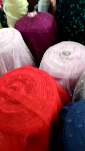 kain/bahan tile dot halus