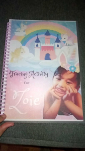 Tracing Actibity Letters Numbers ABC notebook for kids girl boys