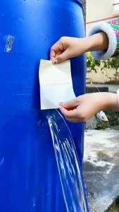 Tape Anti bocor Foil Butyl Aluminum 5M -10M X 5CM Lakban Perekat Waterproof Air isolasi Super Strong