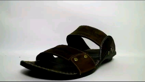 Sndal slide pria kulit 100% awet sandal cowok keren