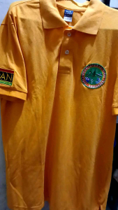 SCAN First Responder Uniform Polo Shirt (Embroidery Patches)burda po mga logo