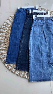 Rok jeans anak tanggung span
