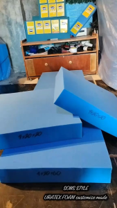 (4L)URATEX FOAM CUSTOMIZE MADE FOR LONG CHAIR 4 inches thinkness
