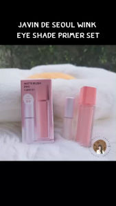 พร้อมส่ง Javin de Seoul Wink Eye Shade Primer Set (Eye shade primer + Eye shade light) เซ็ตอายไพรเมอร์ คู่กับอายแชโดว์