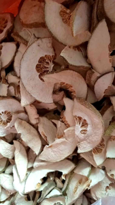 1kg quả bưởi non thái lát sấy khô