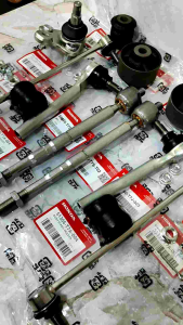 Paket Komplit Bushing Ball Joint Tie Rod & Rack End Link Stabil Karet Stabil Honda HRV 2015-2020 14pc Japan