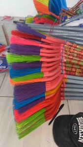 PAKET 10 PCS - Sapu Lantai Bahan Plastik Nilon Anti rontok