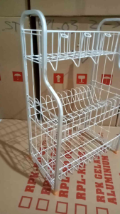 RAK PIRING AlMINI/rak piring westavel