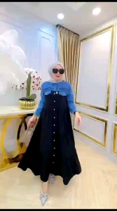 Penawaran Spesial: Dress Kekinian Bahan Jeans & Gamis Muslim