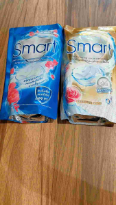 น้ำยาซักผ้าsmartสูตรเข้มข้นแบบanti-bacterialและanti-pollutionขนาด 550ml.