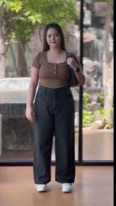 กางเกงยีสต์สาว อวบ, กางเกงสาว อวบ, กางเกงสาว อ้วน, กางเกงไชส์ใหญ่ กระบอกดำสโนว์ J096, ผลิตภัณฑ์สำหรับผิวหน้า ผู้ชาย ผู้หญิง