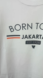 Kaos T Shirt Pria Jakartans Persija Born To Be Jakarta