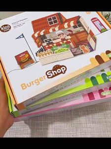 Magnetic tiles Play World Ice Cream Truck Set with Stickers & Tiles Building block Creativity magnetic tiles toy