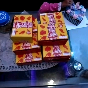 DUS FRIED CHICKEN BOX FRIED CHICKEN DOS KFC BOX AYAM GEPREK