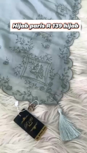 Hijab segiempat R139 paris kayla
