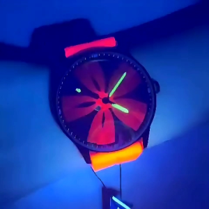 GROSIR TERMURAH!!!...Jam Tangan Pria Keren New TECNO SPORT ORIGINAL Spinner Phospor Strap Rubber Waterproof 10 Meter