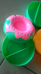 Mangkok Donat / Mangkok Makan Anak / Piring Mangkuk Makak Anak / Mangkok Makan